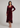 Women’s Elegant Velvet Wrap Midi Dress